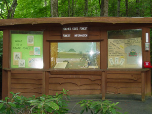 Educational Display Holmes Educational State Forest
