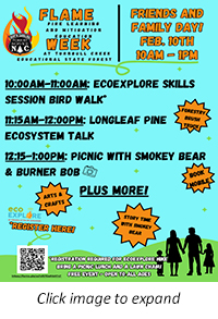 F.L.A.M.E. Week Friends and Family Day flier thumbnail